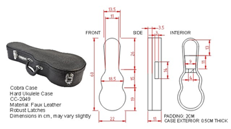 Ukulele Carry Case 